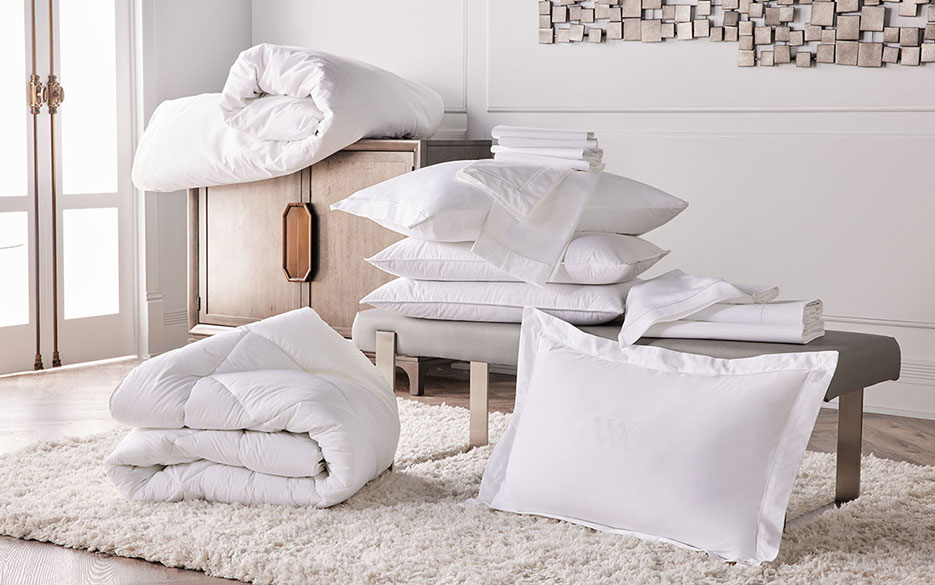 white beddings colection